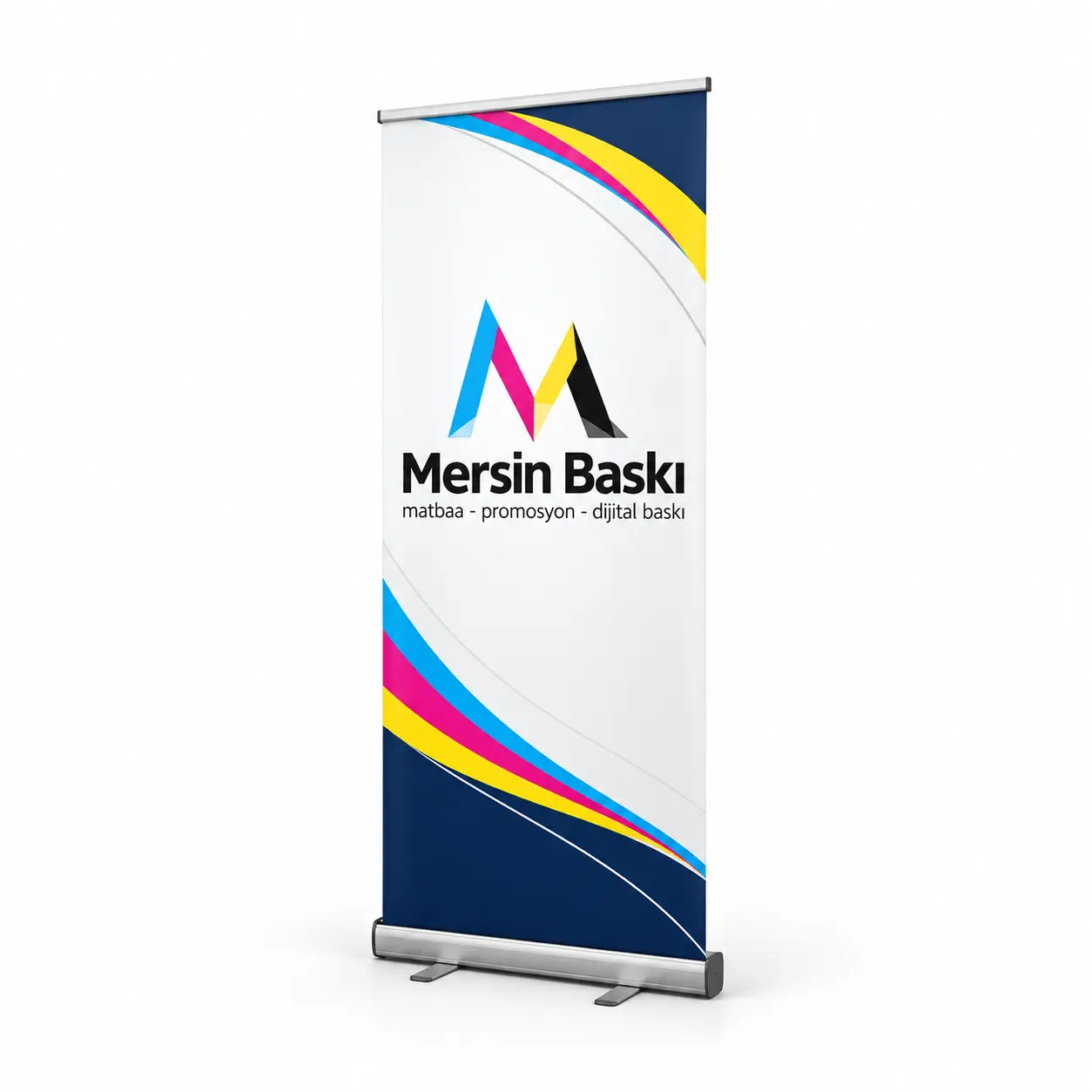 Roll Up Banner – Mersin Baskı logolu ürün görseli